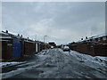 An icy Rotherwick Close