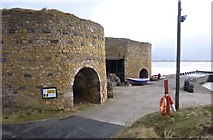 NU2328 : Lime kilns at Beadnell Harbour by Russel Wills