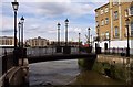 Footbridge over Lavender Wharf