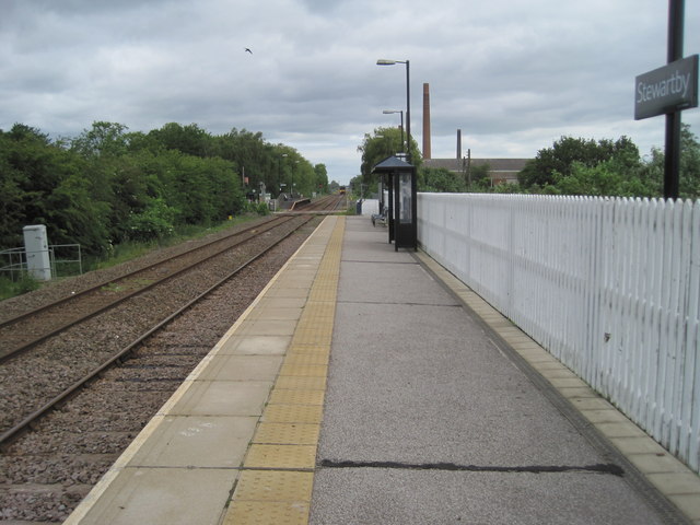 Stewartby railway station © Nigel Thompson :: Geograph Britain and Ireland