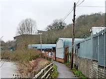 ST6273 : Industrial workshops on the north bank of the Avon by Christine Johnstone