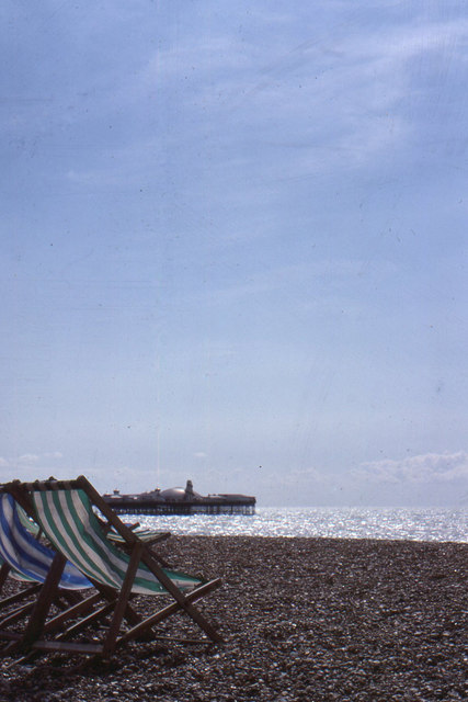 Brighton beach and Palace Pier