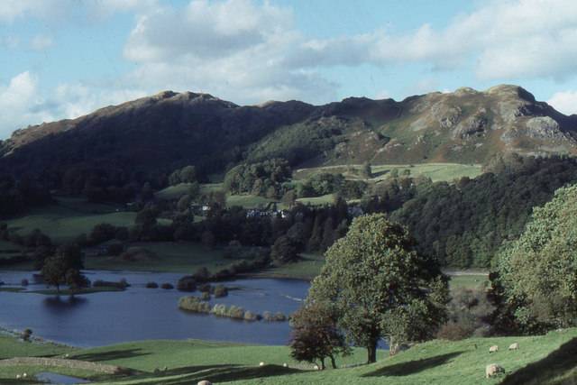 Loughrigg Fell from Skelwith Fold