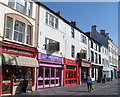 Two takeaways for sale, Castle Square, Caernarfon