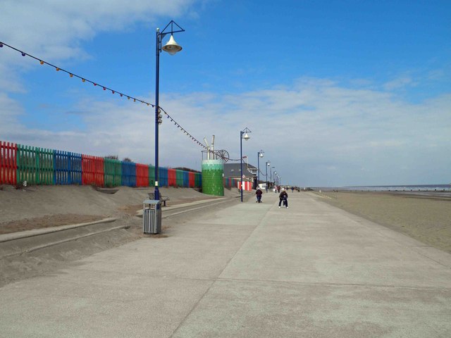 Mablethorpe promenade © Steve Fareham :: Geograph Britain and Ireland