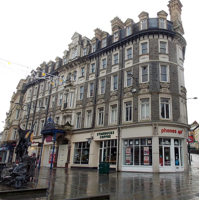 Former Westgate Hotel Newport C Jaggery Geograph Britain And Ireland