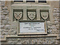 Consecration stone of St Mary Magdalene church