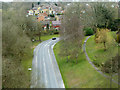 Garden Wood Road from above