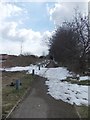 Footpath - end of Throstle Road