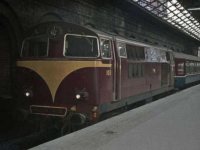 103 - No. 2 Platform - Great Victoria Street station - 1973