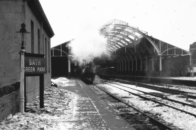 Bath Green Park station in 1963