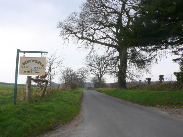 Entrance to Hemsworth Farm and Manor