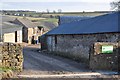 ST0220 : Mid Devon : Stallenge-Thorne Farm by Lewis Clarke