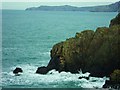 SM8839 : Strumble Head viewed from Abercastle by Deborah Tilley