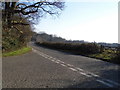 Horsham Road at the junction of Okewood Hill