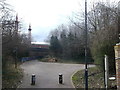 Cycle path near Beckton