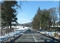 The A5104 near Ty Gwyn