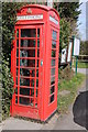 SO5947 : Telephone box, Burley Gate by Philip Halling