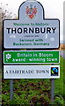 Thornbury boundary sign