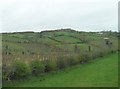 Fields below the Upper Leode Quarry