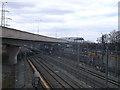 Railway lines, West of Dagenham Dock Station