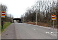 SS8982 : M4 motorway bridge over Penyfai Road, Aberkenfig by Jaggery