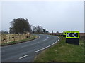 SP2555 : A sharp bend on Stratford Road (B4086)  by JThomas