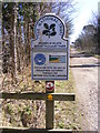 National Trust sign at Mount Pleasant Farm