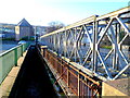 Between two bridges over the River Taff, Treforest