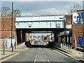 Railway bridge at Hainault station