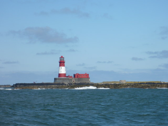 Coastal Northumberland : The Longstone Lighthouse, Farne Islands