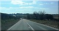 The A487 towards Synod Inn