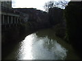 The River Leam, Leamington Spa