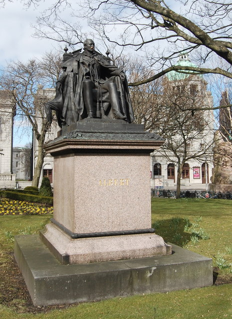 Prince Albert Statue, Union Terrace,... © Bill Harrison cc-by-sa/2.0 ...