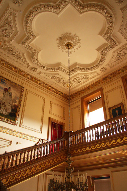 Belton House stairwell © Richard Croft :: Geograph Britain and Ireland