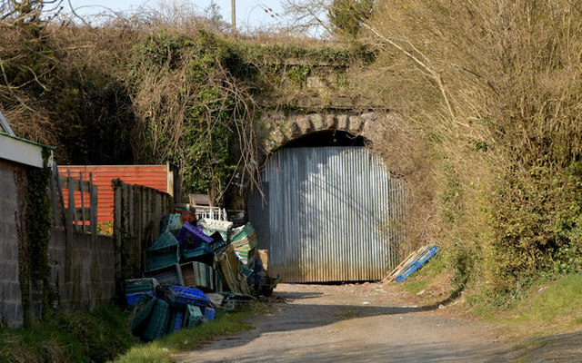 Former railway arch, Comber