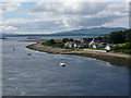 NM9034 : North Connel: view from the bridge by Chris Downer