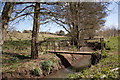 Footbridge over Summerham Brook