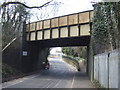 Between the bridges on Aldersley Road