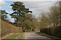 Derestriction signs at the exit to Rothwell