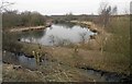 Brick yard pond from the Trans Pennine Trail, Wombwell