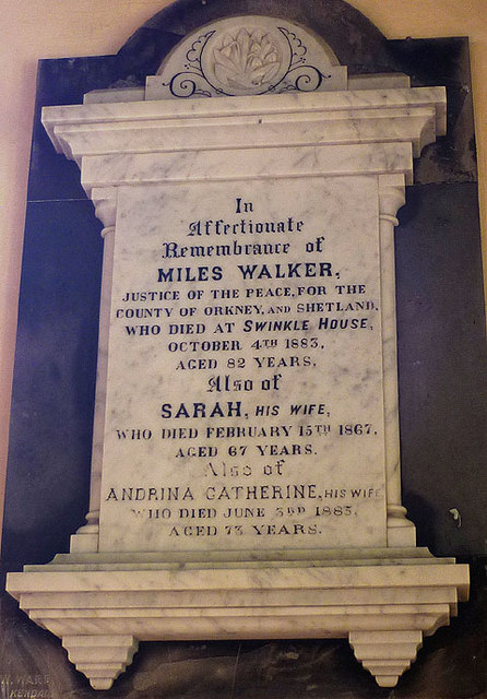Miles Walker memorial plaque, St Mary's Church, Longsleddale