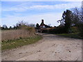 TM4369 : Wash Lane & Wash Lane footpath to Yoxford Road by Geographer