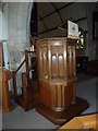 All Saints, Milford on Sea: pulpit