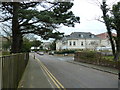 Looking down Wollaston Road towards Burley Road