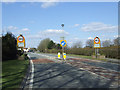 Entering Falfield on the A38