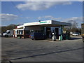 Service station on the A38