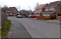 A gap in the houses, Forge Close, Caerleon