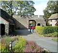 A walk through the grounds of Brecon Cathedral