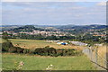 View from West Cliff across Bridport